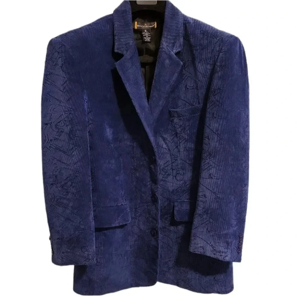 Men's Corduroy Blazer by Stacey Adams (size XL)